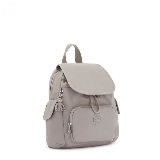 Mochilas Kipling City Pack Mini Grises | MX 1489JP